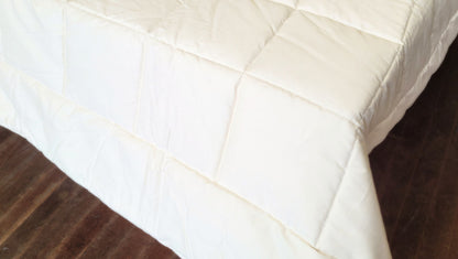 Organic Quilted Cotton Toddler Comforter
