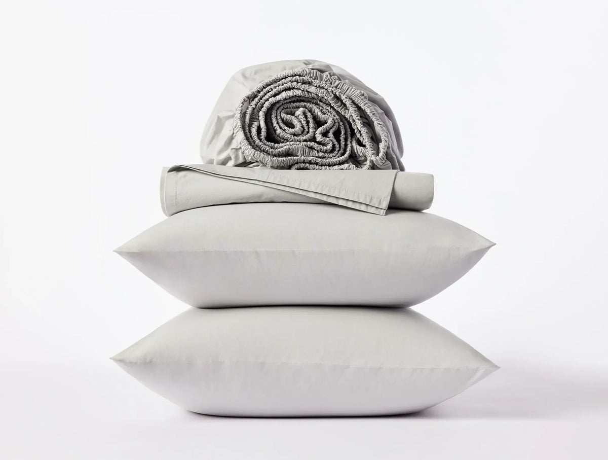 Refined Organic Percale Sheet Set