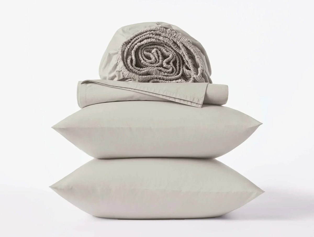 Refined Organic Percale Sheet Set