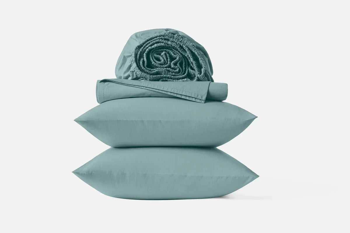 Refined Organic Percale Sheet Set