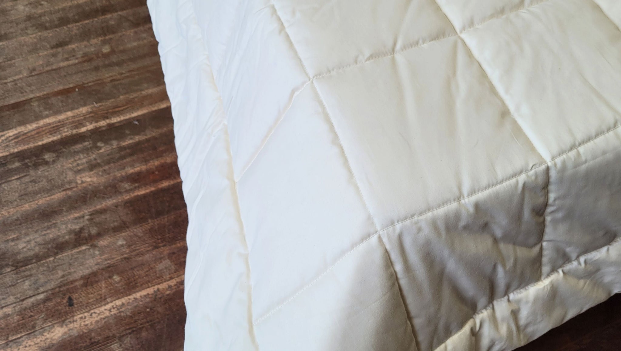 Organic Quilted Cotton Toddler Comforter