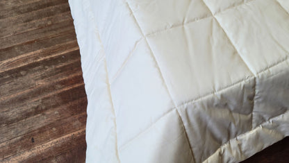 Organic Quilted Cotton Toddler Comforter