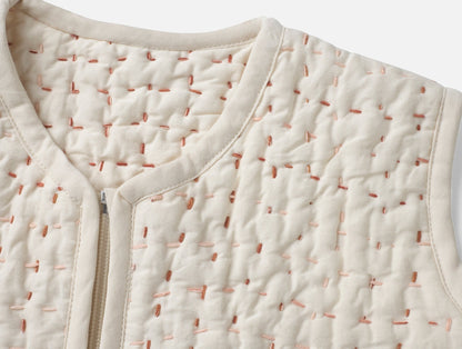 Pebbled Handstitched Organic Snuggle Sack