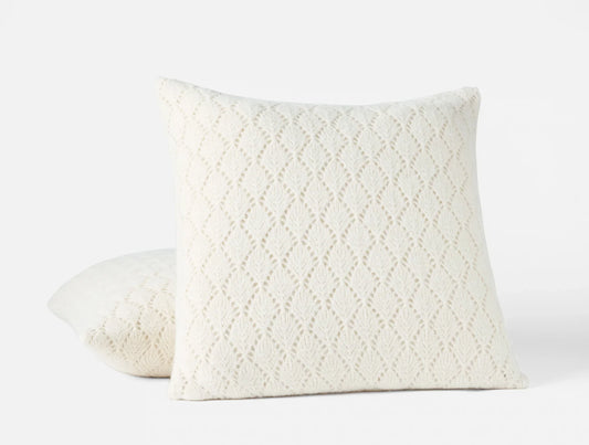 Paracas Alpaca Cotton Knit Decorative Pillow Cover