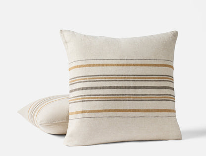 Mojave Organic Linen Decorative Pillow Cover